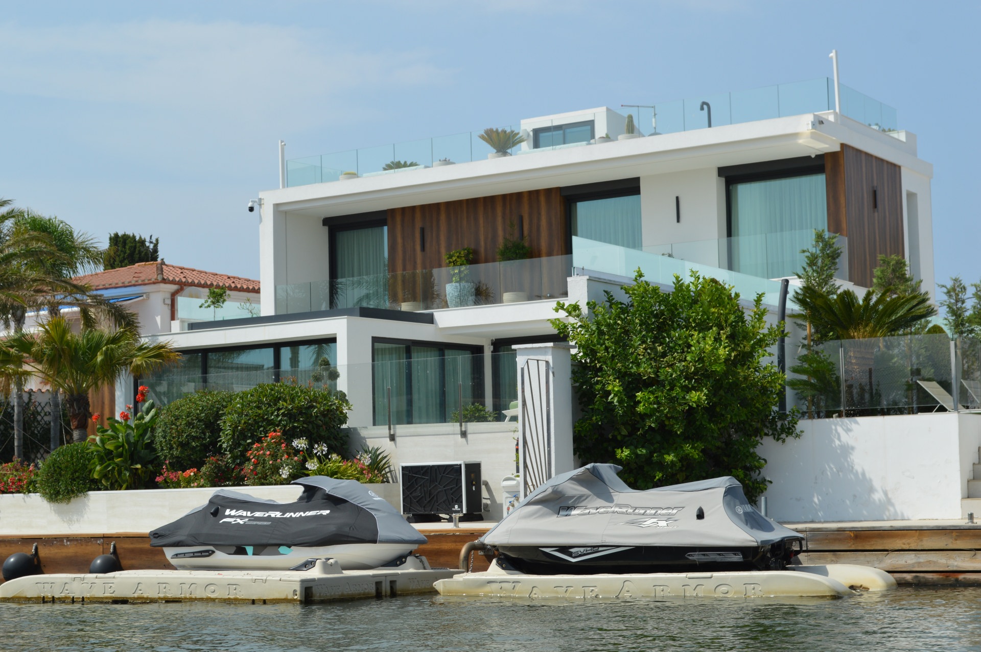 Vue aérienne marine