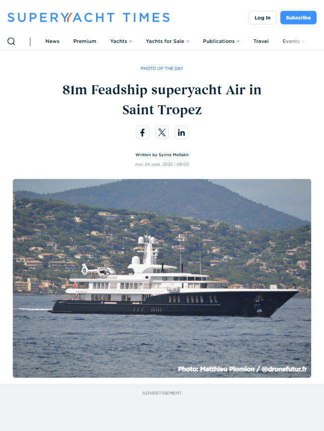 SuperYacht Times - Air