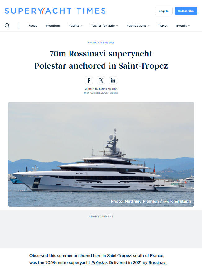 SuperYacht Times - Polestar