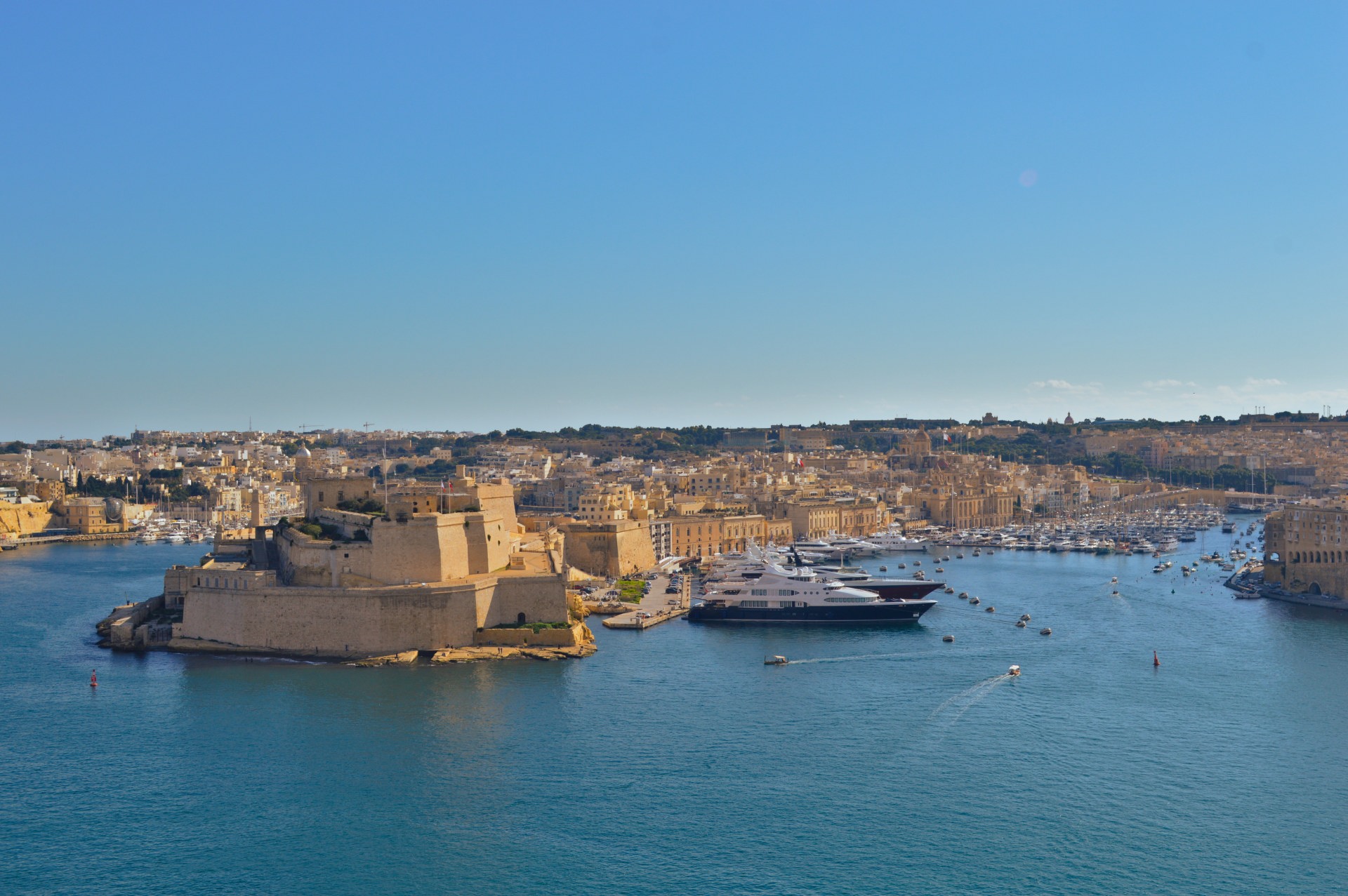 Vue aérienne marine